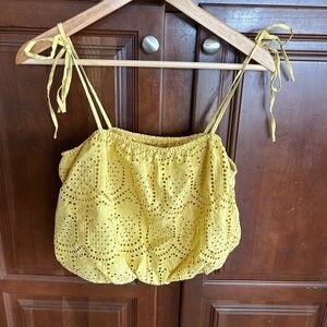 Anthropologie greylin eyelet top